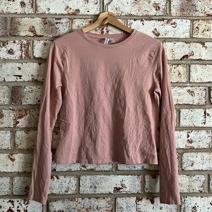 Light pink - Long sleeve crew neck